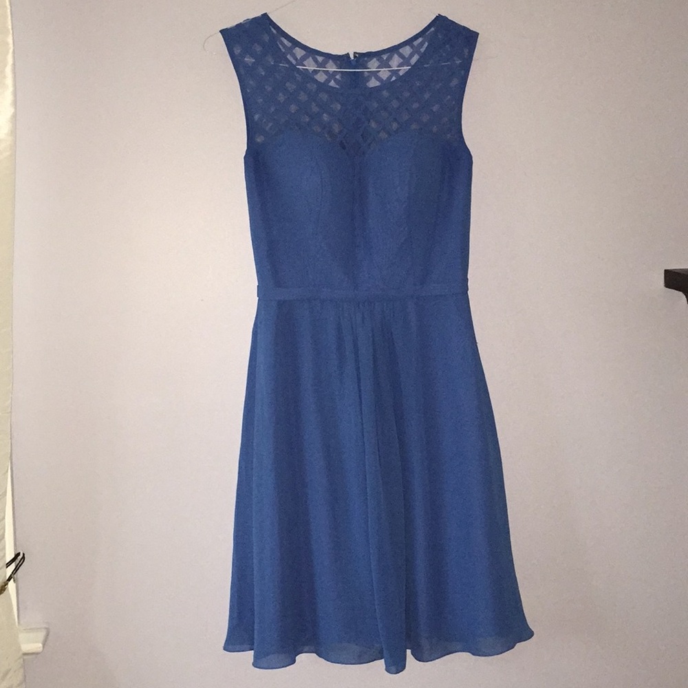 Kenneth Winston blue formal dress